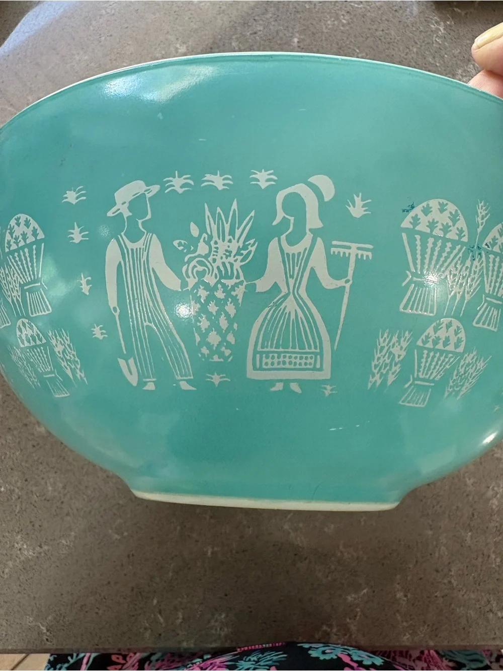 Pyrex vintage amish